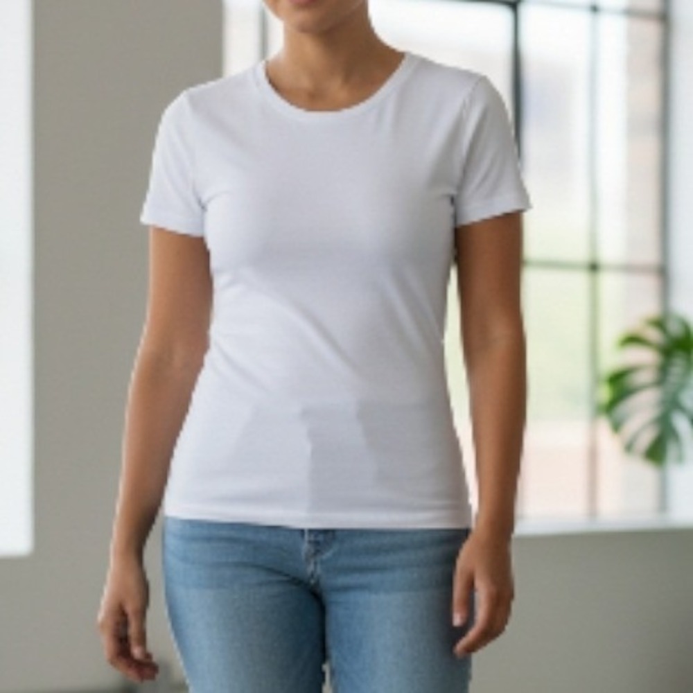 J Crew 100% Cotton XXS White short sleeve tshirt crewneck top basic